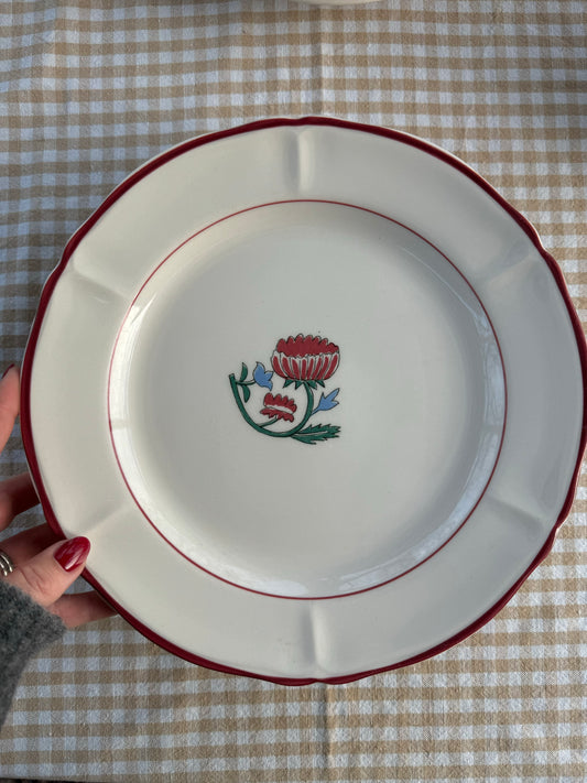 4st mattallrikar vintage Postilla Marita Lord Ikea