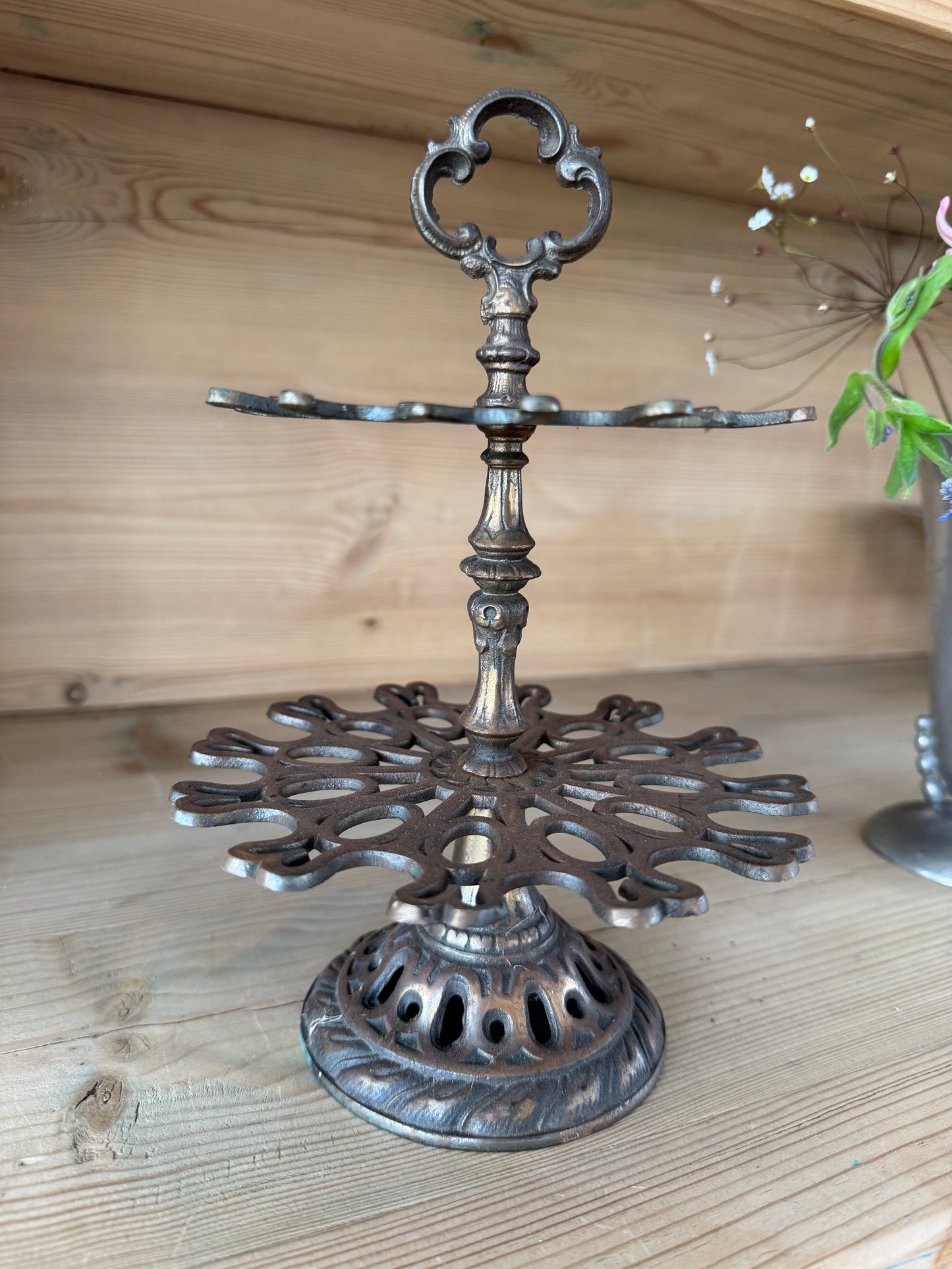 Äldre pip/stämpel-ställ