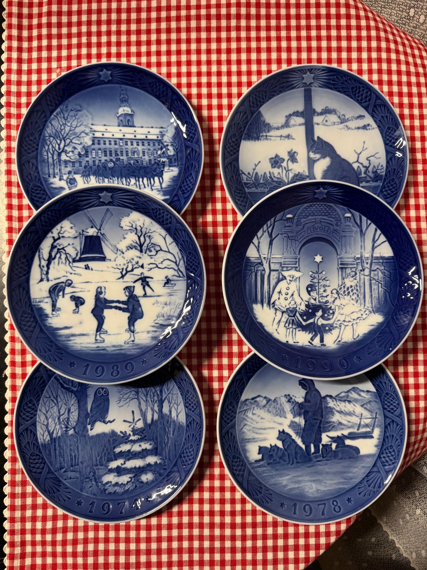 Jultallrik 1978, Royal Copenhagen