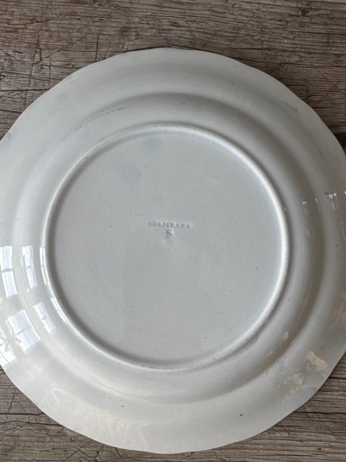 6st lila mattallrikar Rörstrand