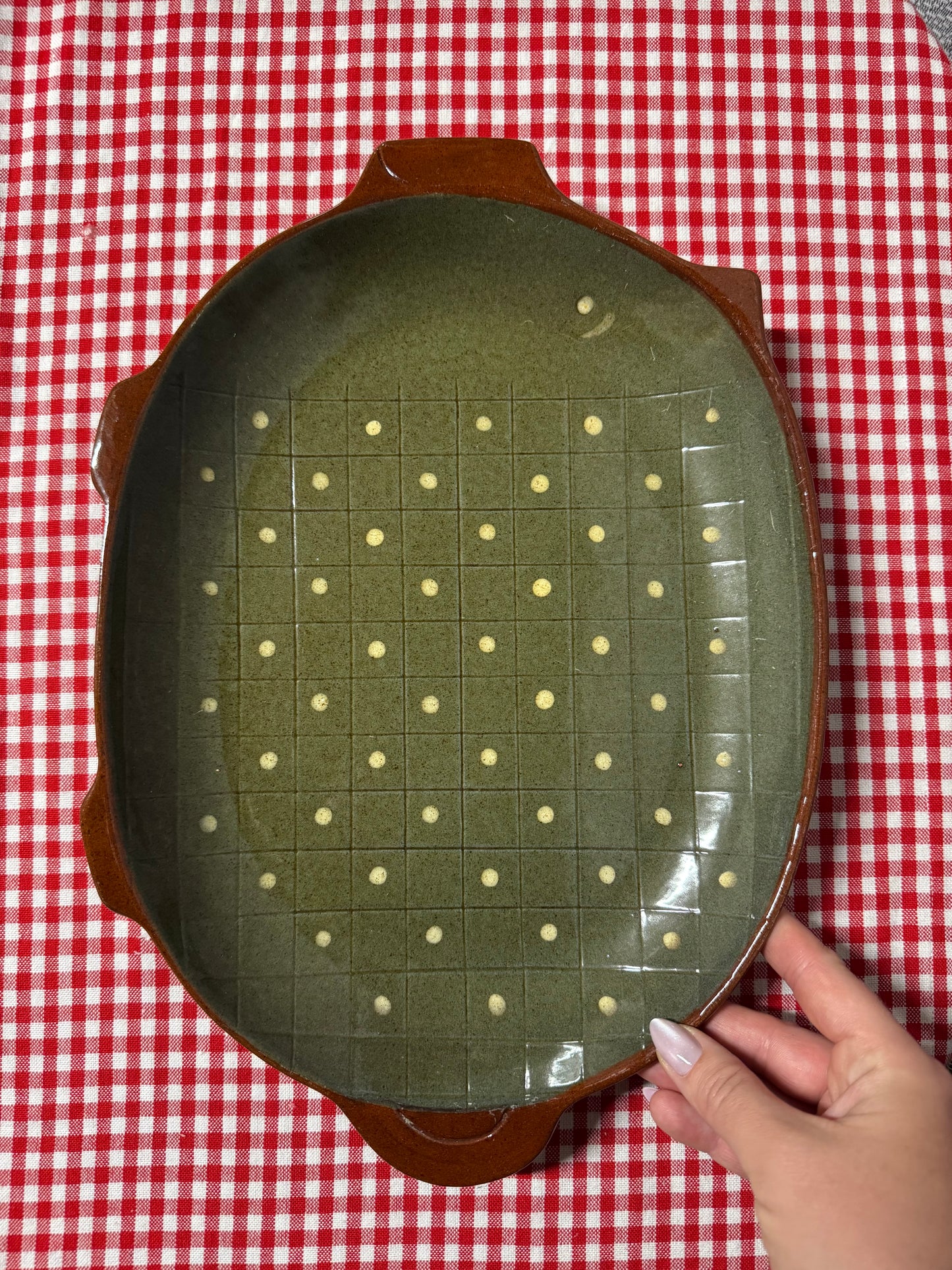 Uppläggningsfat julgris