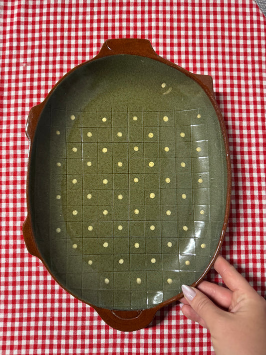 Uppläggningsfat julgris