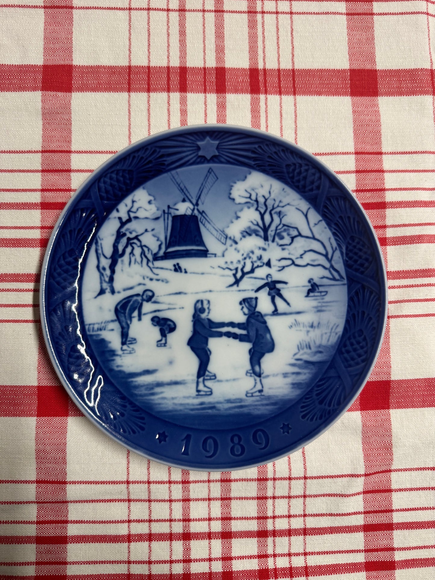 Jultallrik 1989, Royal Copenhagen