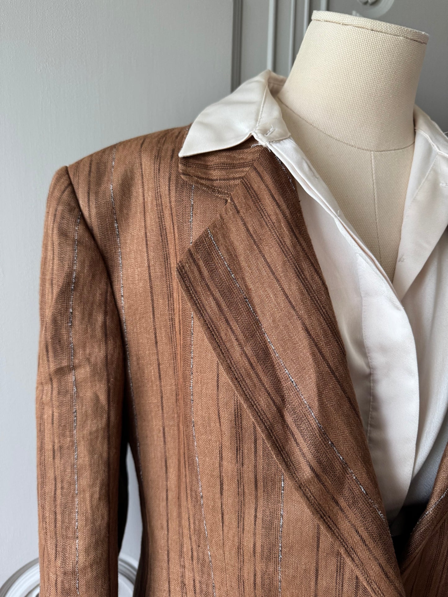 Brun kavaj - vintage Egale Paris