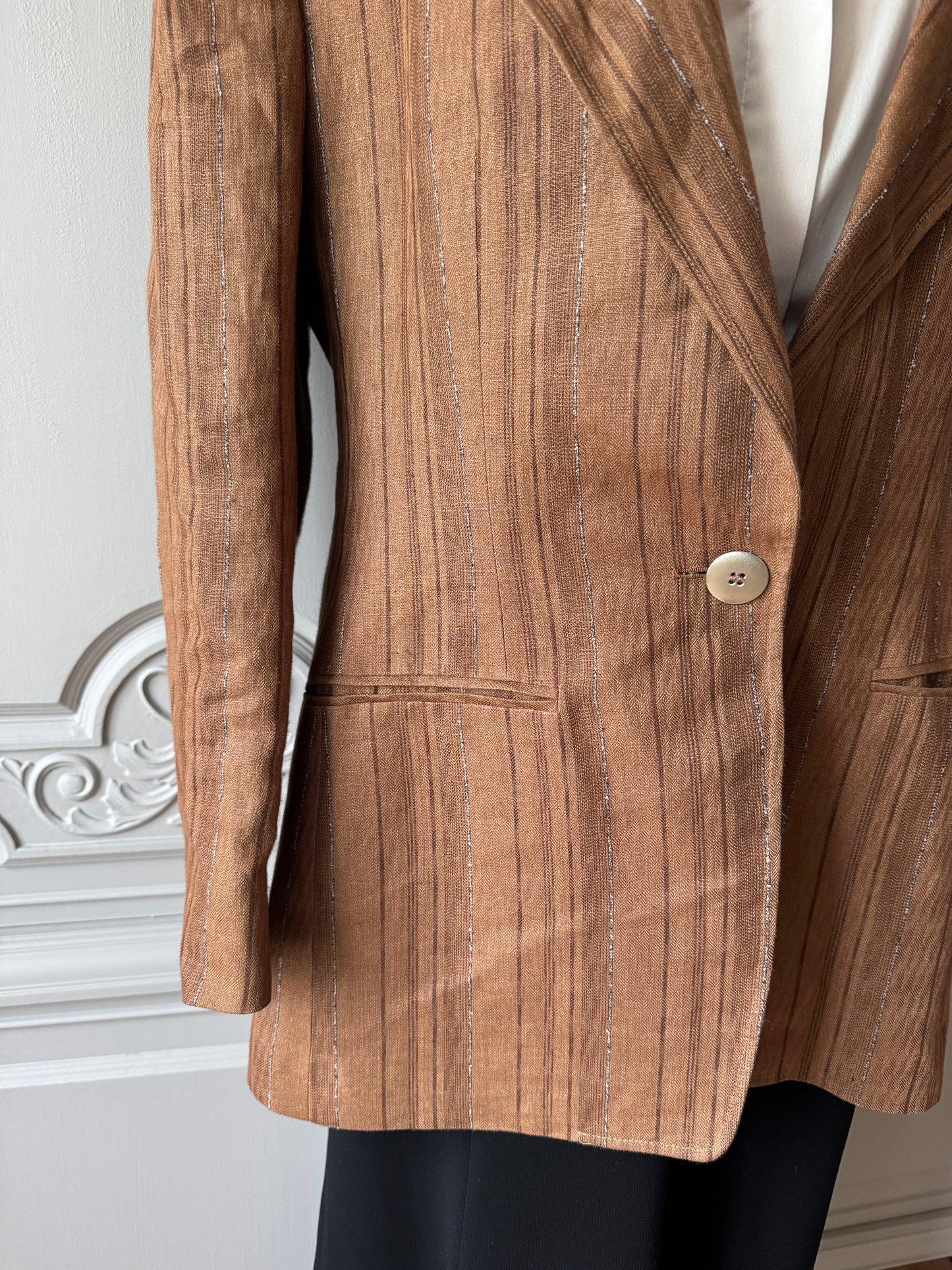 Brun kavaj - vintage Egale Paris