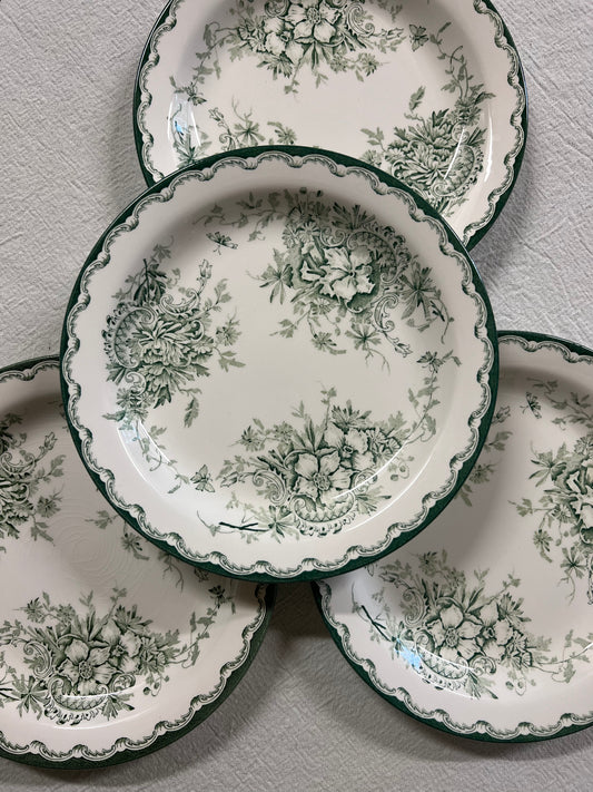 4st assietter - GRÖN ANNA Rörstrand