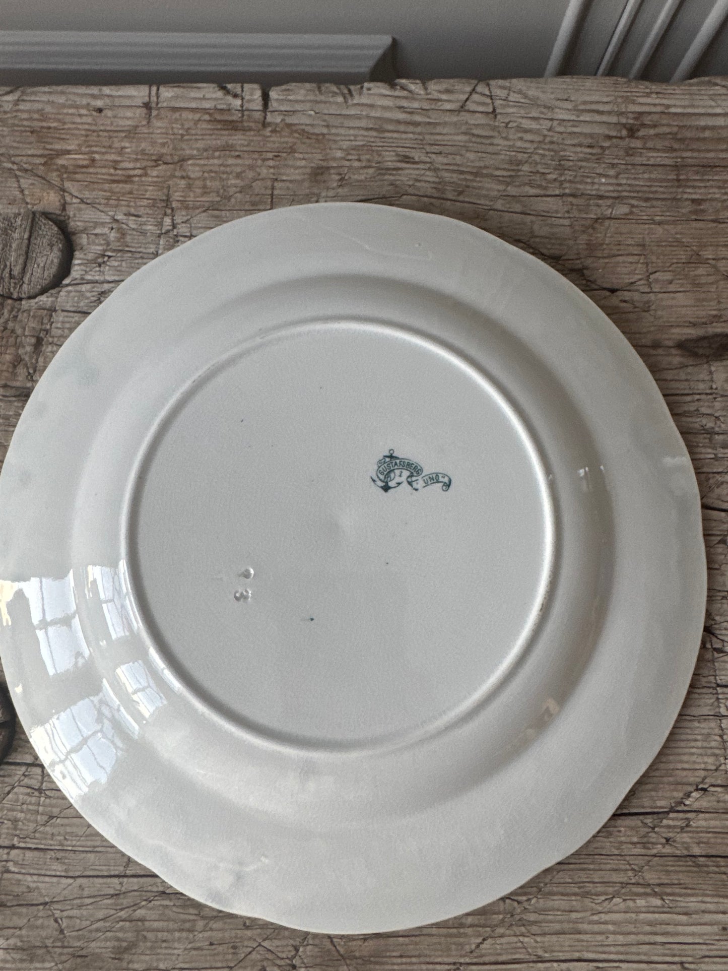 Grön mattallrik Juno