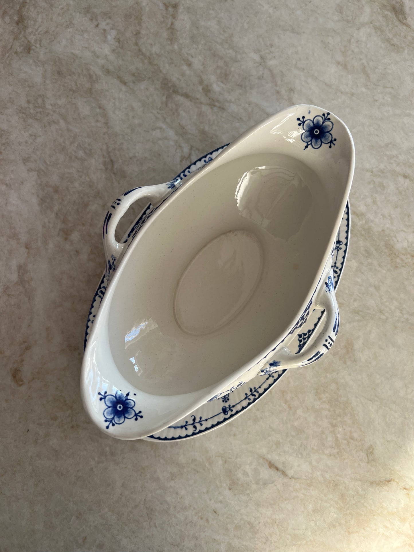 Såssnipa på fat - Gustavsberg ALVA