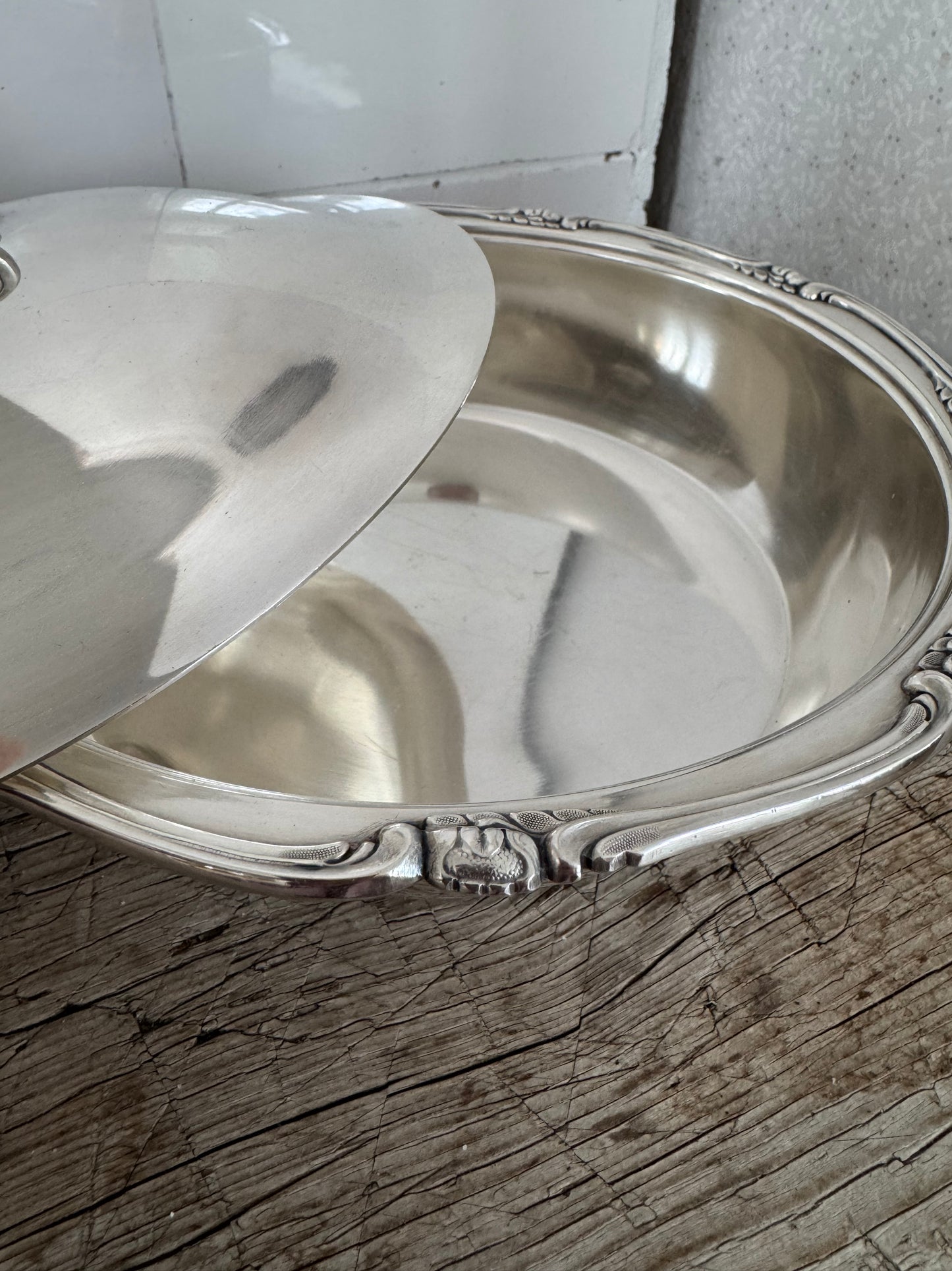 Lockkarott nyrokoko i nysilver - 18/1900-tal