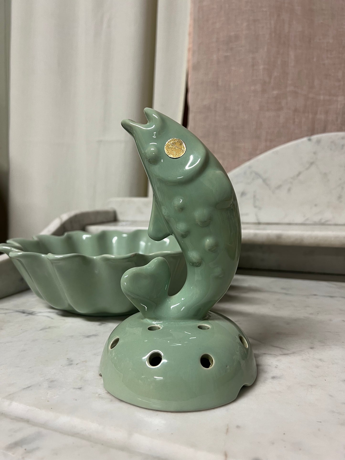 Blomsterfakir fisk i grönt - Bo Fajans