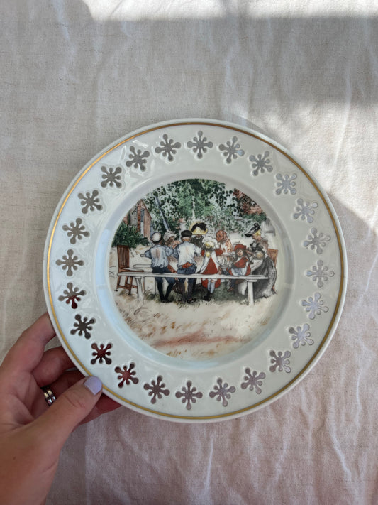 Samlartallrik Carl Larsson-motiv, Royal Copenhagen