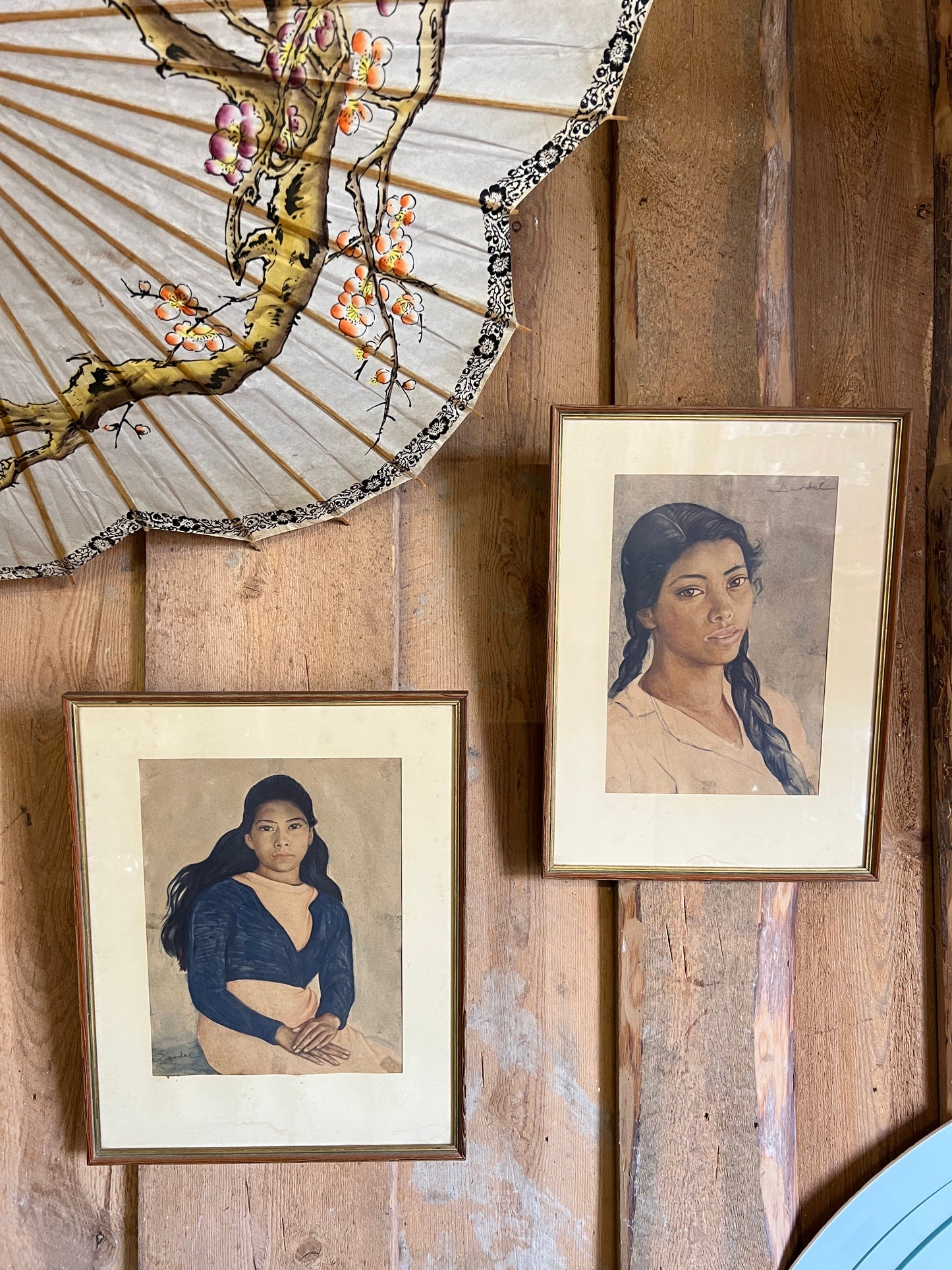 Nils Dardel tavla med vackert motiv och träram