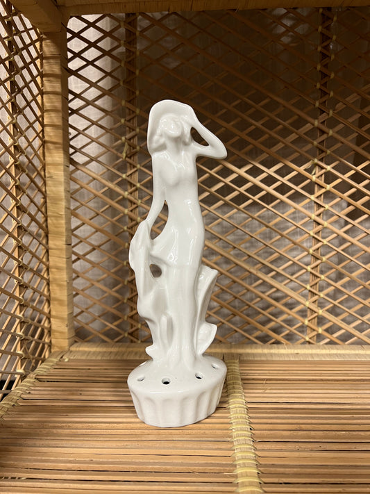 Blomsterfakir skulptur av kvinna