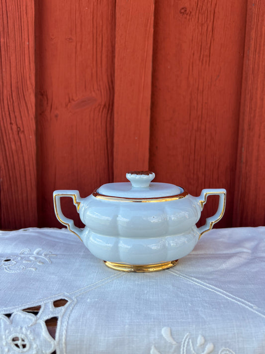 Sockerskål i ljusblått - Grand Arthur Percy Gefle