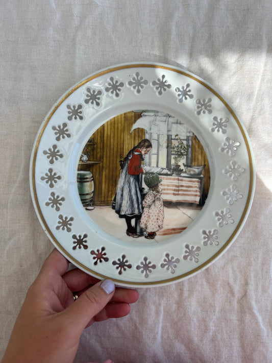 Samlartallrik Carl Larsson-motiv, Royal Copenhagen