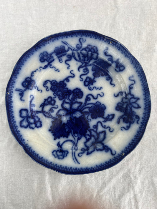 Blåvit mattallrik - Gustavsberg