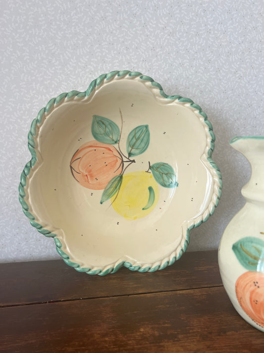 Stor skål -franskt porslin Provence