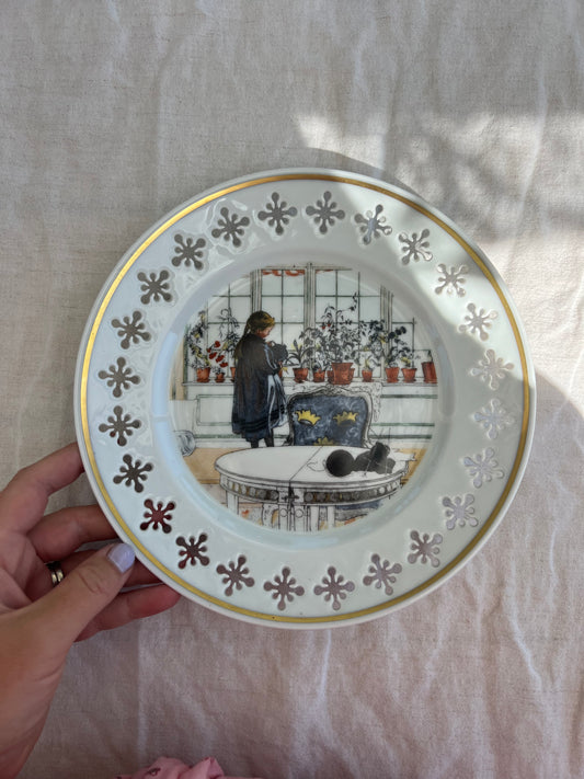 Samlartallrik Carl Larsson-motiv, Royal Copenhagen