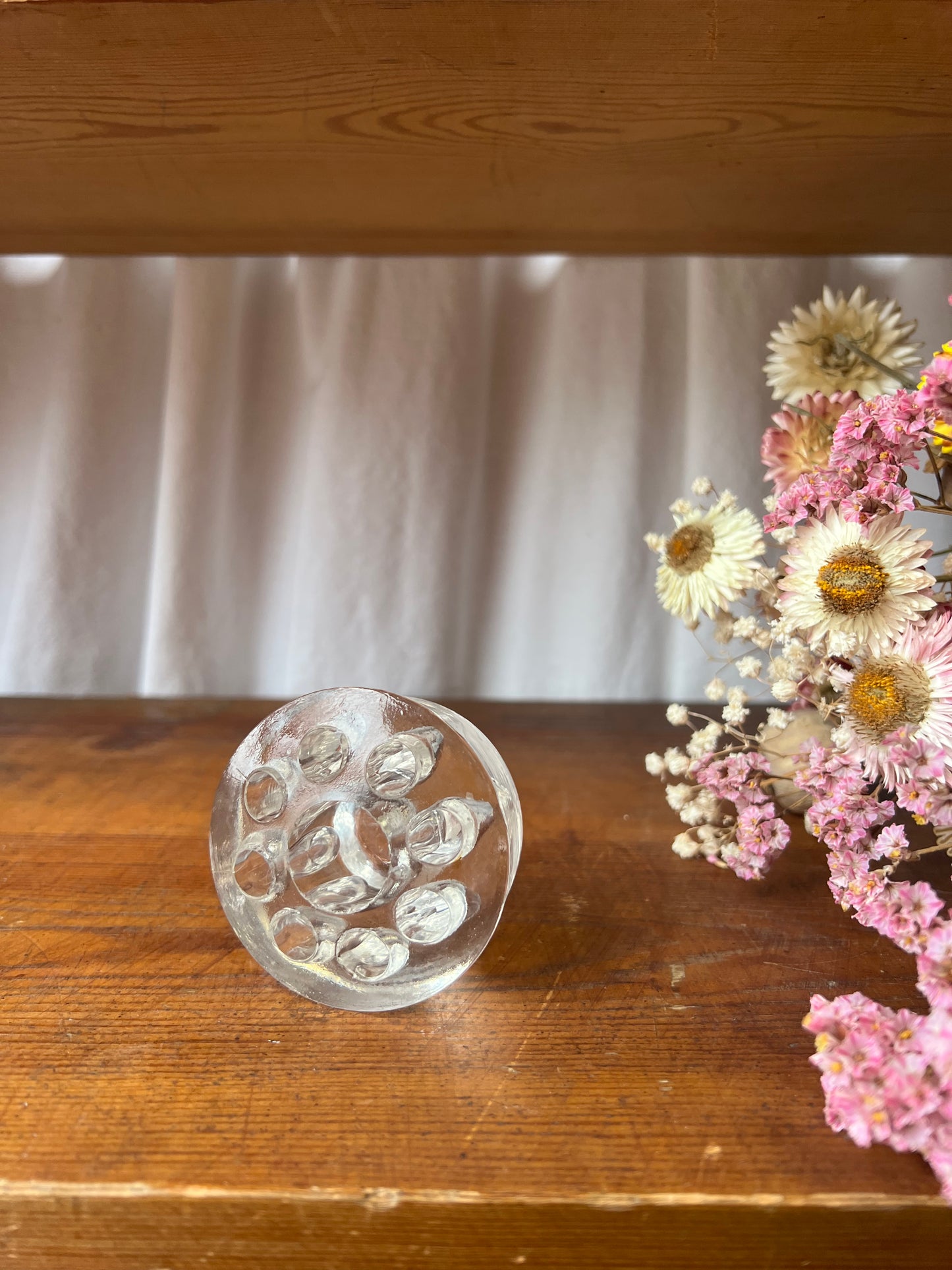 Blomsterfakir i klarglas