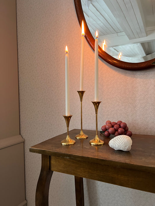 Triss i mässingsljusstakar - Birgittaljus