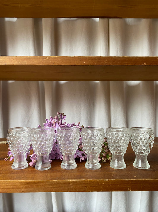 6st äggkoppar - vindruva