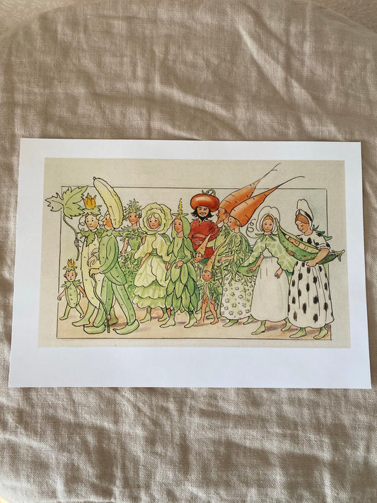 A4 poster - GRÖNSAKER
