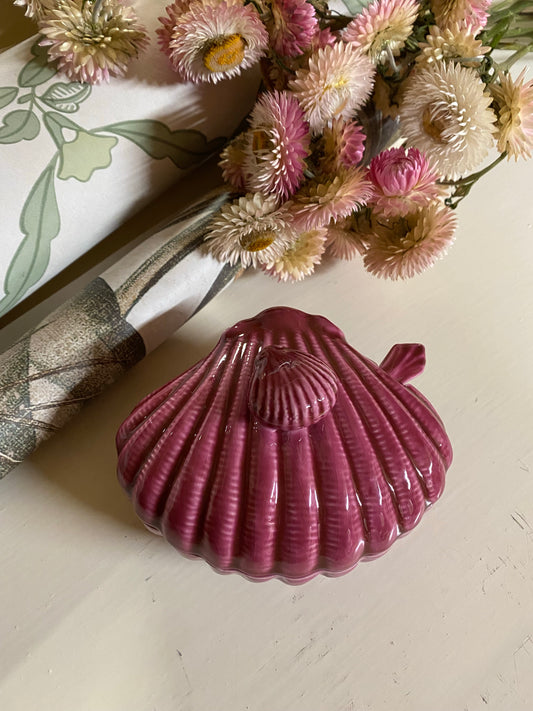 Musselskål i porslin med sked