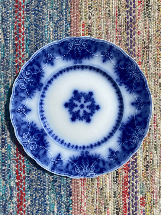 Blåvit tallrik - Gustavsberg