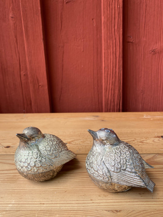 Salt & peppar - fåglar i silver