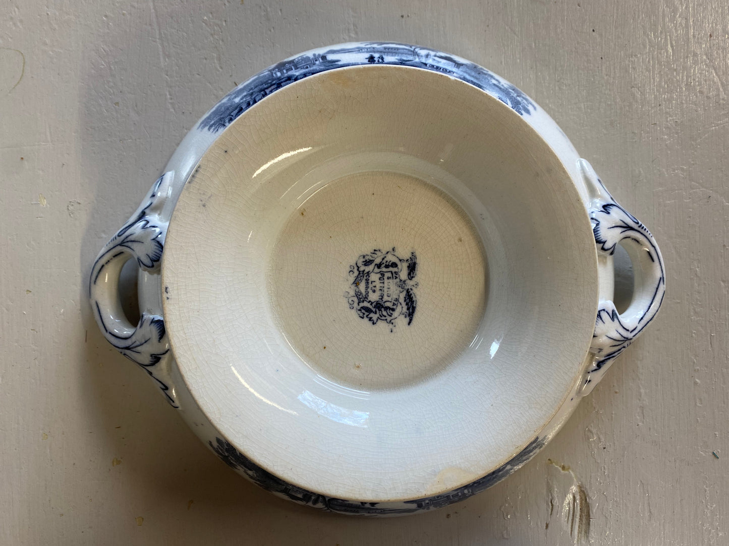 Terrin i blåvitt - Pottery