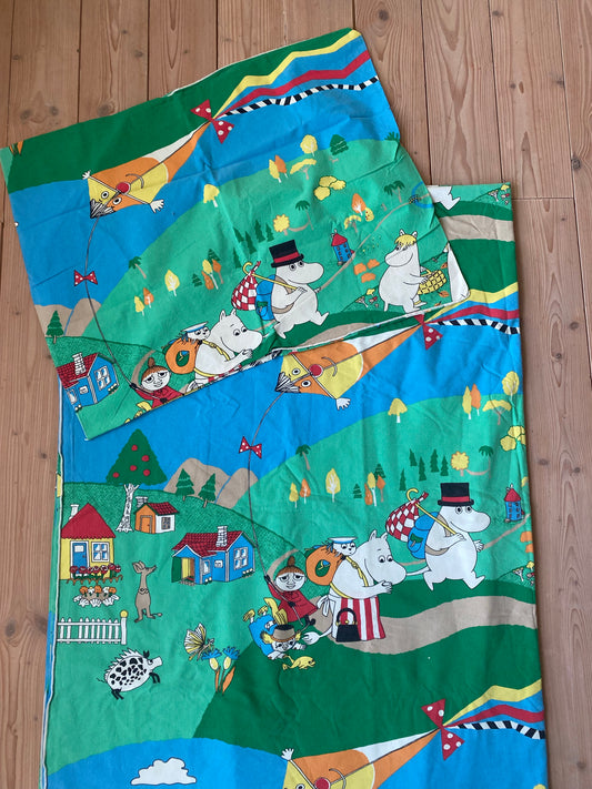 Mumin påslakanset 2 delar 150x210 cm