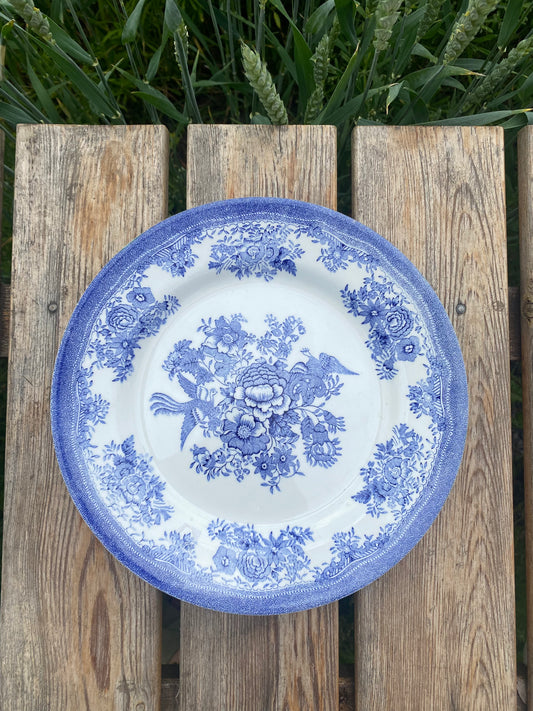 Tallrik i blåvitt - Egersund Norway