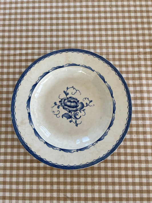 Blåvit djup tallrik - LOLA Rörstrand