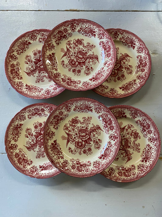 Röd fasan - Old Gustavsberg (6st i lager)