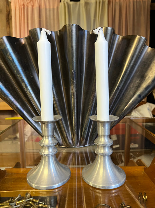 2st ljusstakar i tenn