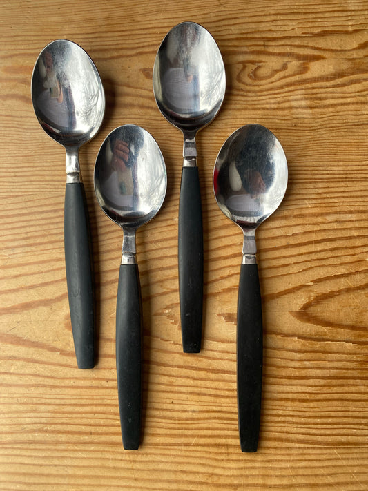 Bakelitbestick ~ 4st skedar