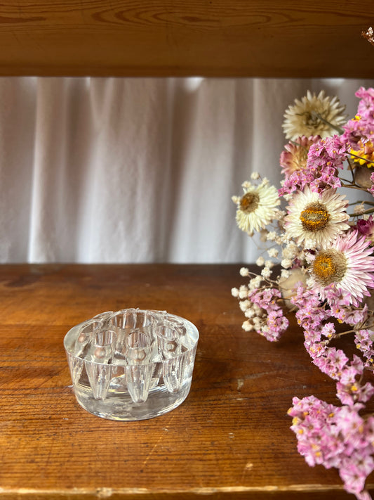 Blomsterfakir i klarglas