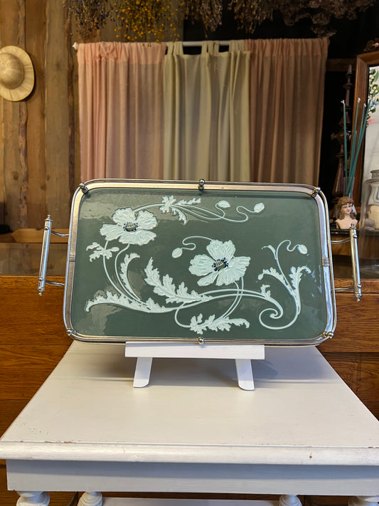 Bricka i porslin - Vallmo Willeroy & Boch