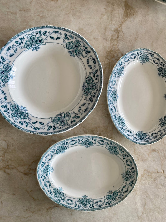 Triss i tallrik och uppläggningsfat - GUSTAFSBERG AMOR