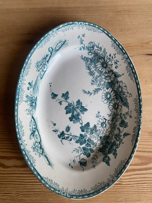 Ovalt uppläggningsfat - FLORA