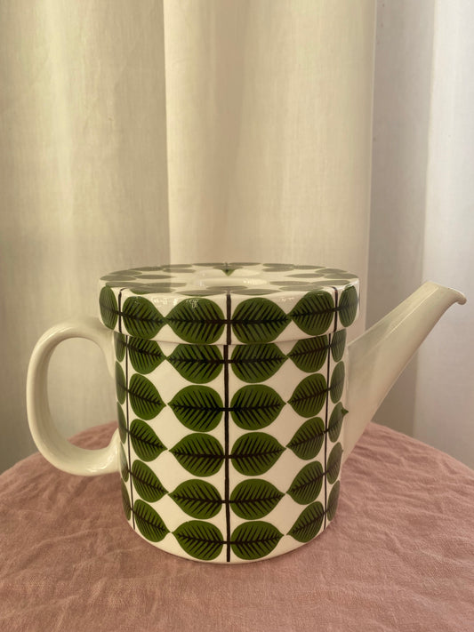 Berså kaffe/tekanna ~ Stig Lindberg Flintgods F555 Gustavsberg