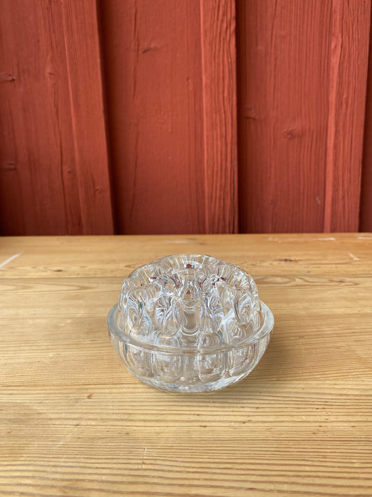 Stor blomsterfakir i glas - ”Ikebana” 19 hål