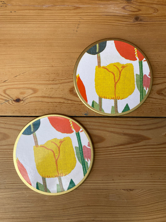2st Glasunderlägg coasters Josef Frank Firma Svenskt Tenn