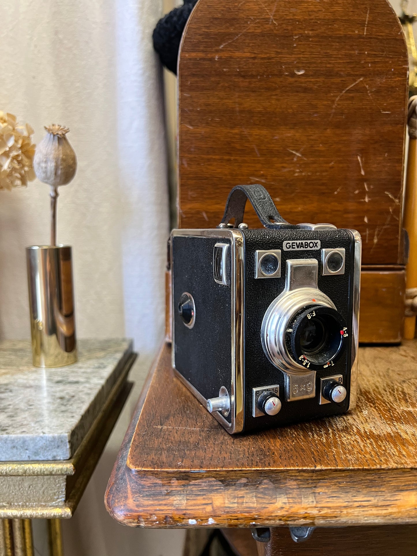 Art deco Camera Gevabox 6x9