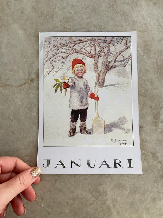 A5 Mindre poster - JANUARI