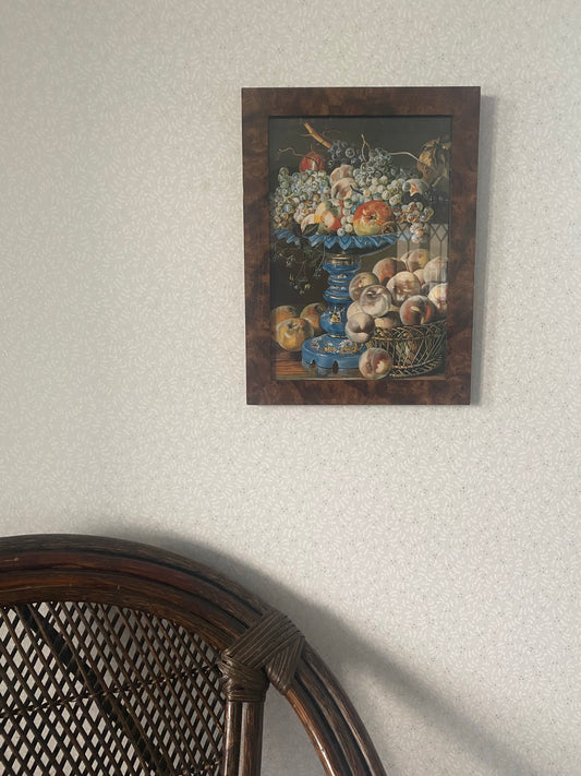 Tavla med mörk ram ~ FRUIT