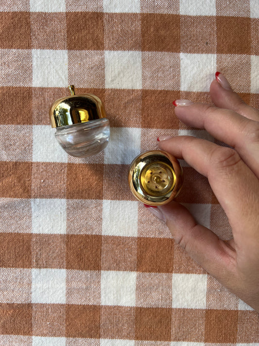 Salt och pepparkar - guldäpplen