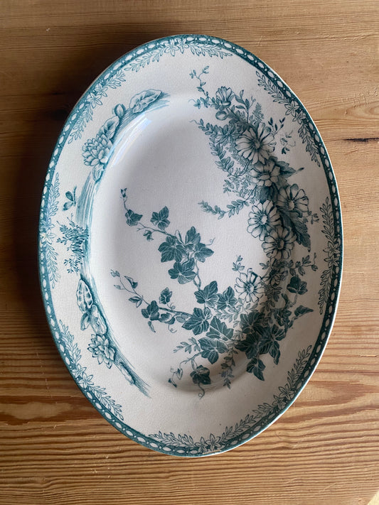 Ovalt uppläggningsfat - FLORA