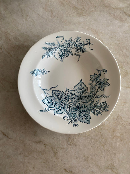 Blåvit djup tallrik - VINETA Old Rörstrand