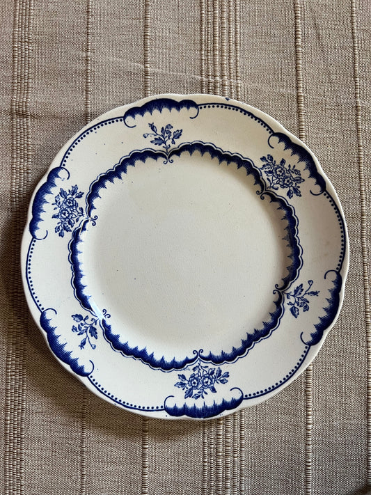 Blåvit tallrik - Paris Gustafsberg